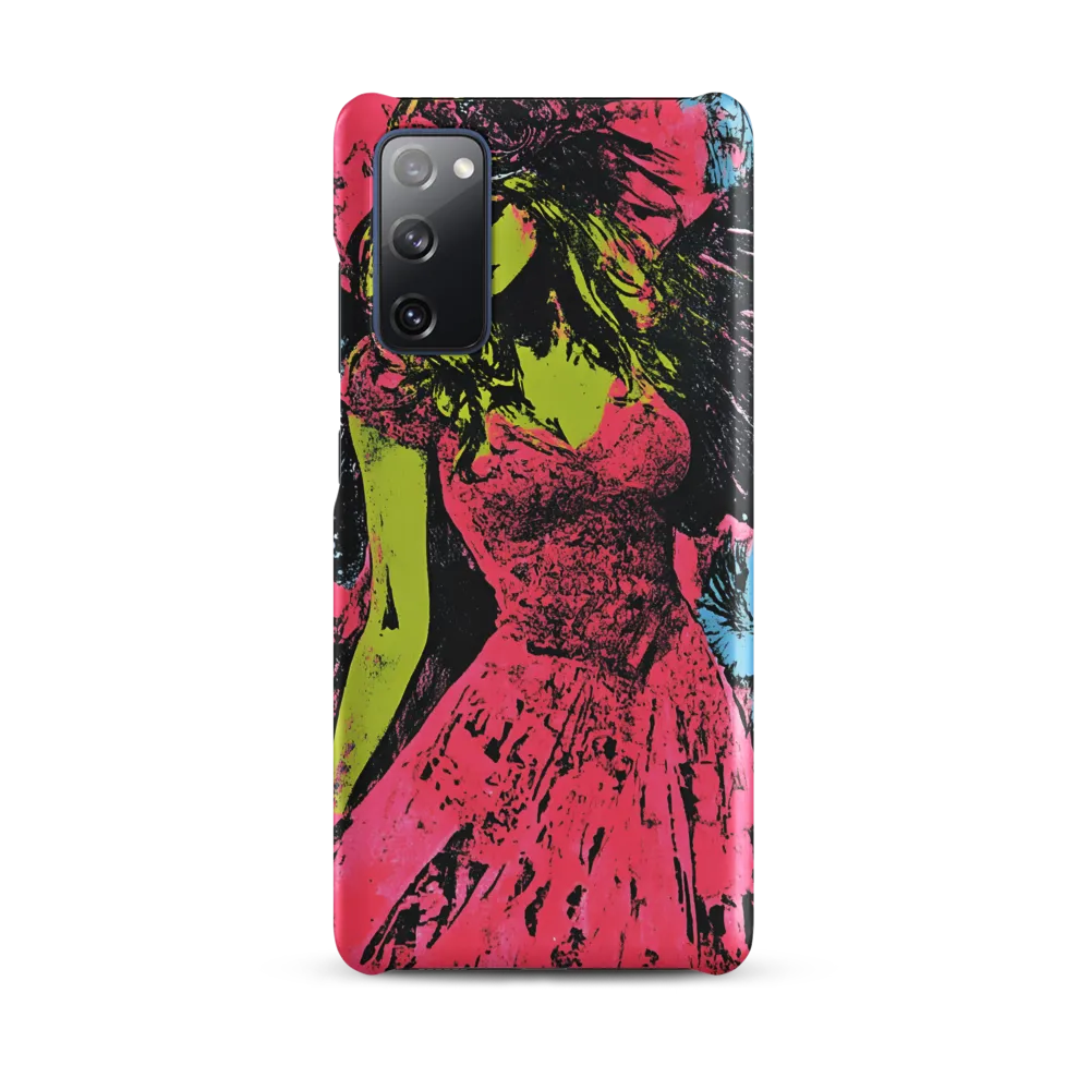 Mystical Angel in Neon Dreams