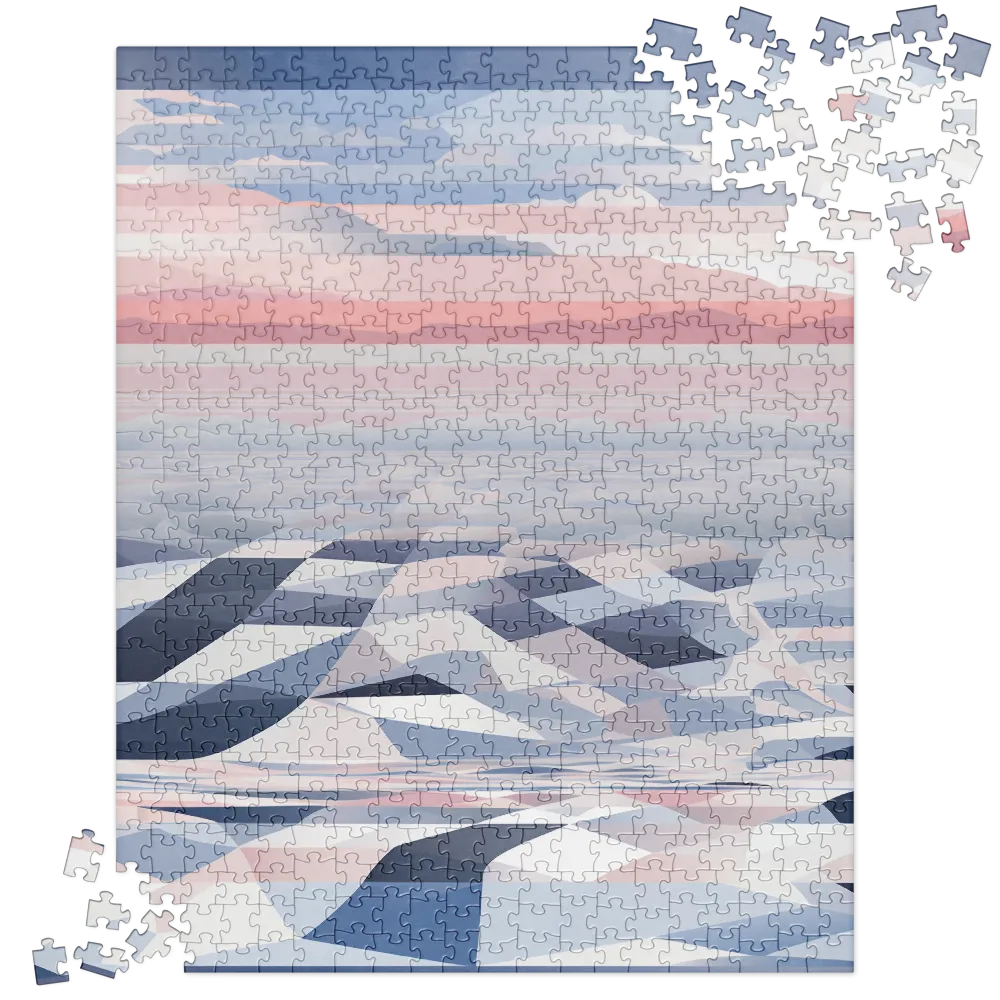 Serenity in Abstraction | Jigsaw Puzzle | 520 pieces