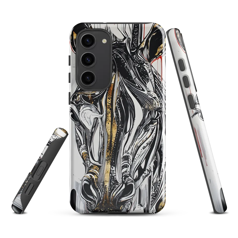 Ethereal Majesty: The Abstract Zebra