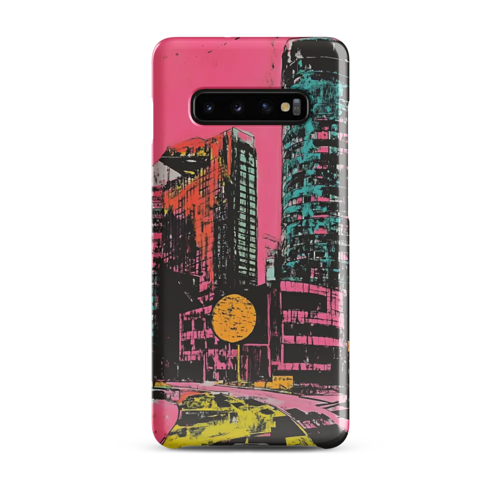 Urban Vibrance: A Kaleidoscope of Colors | Phone Case |  S10 Plus | Snap Case | Glossy