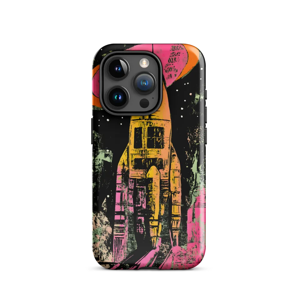 Cosmic Voyage: A Surreal Rocket Adventure