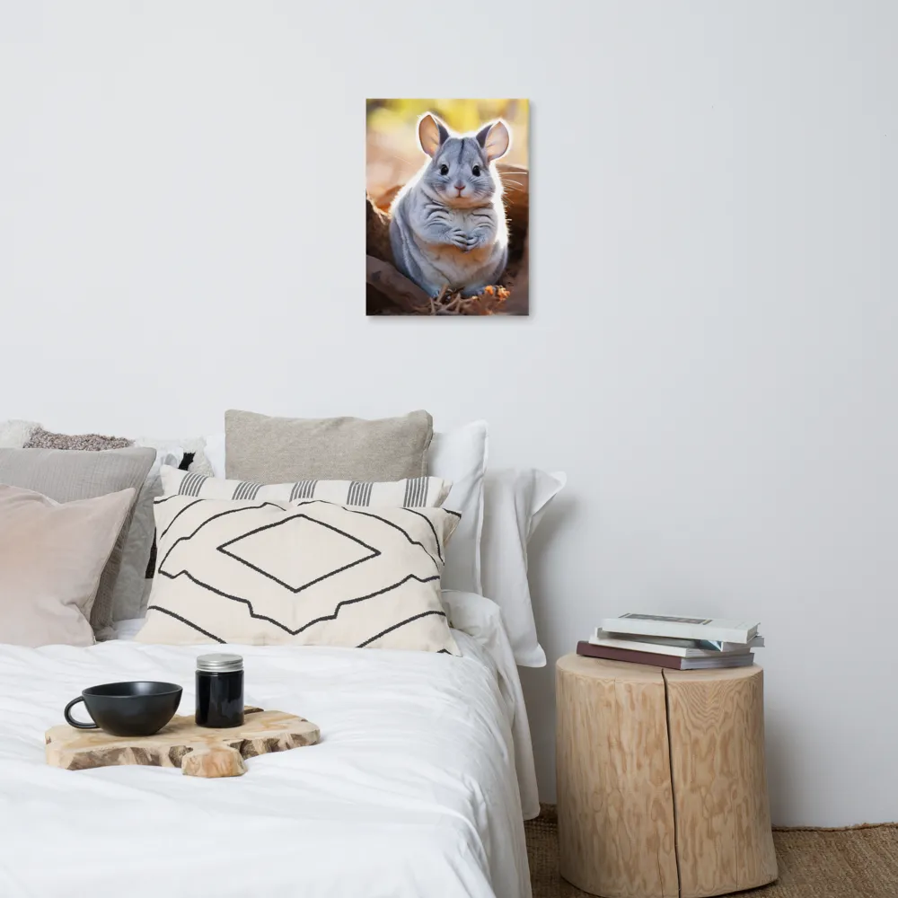 Gentle Whispers of Nature: The Chinchilla