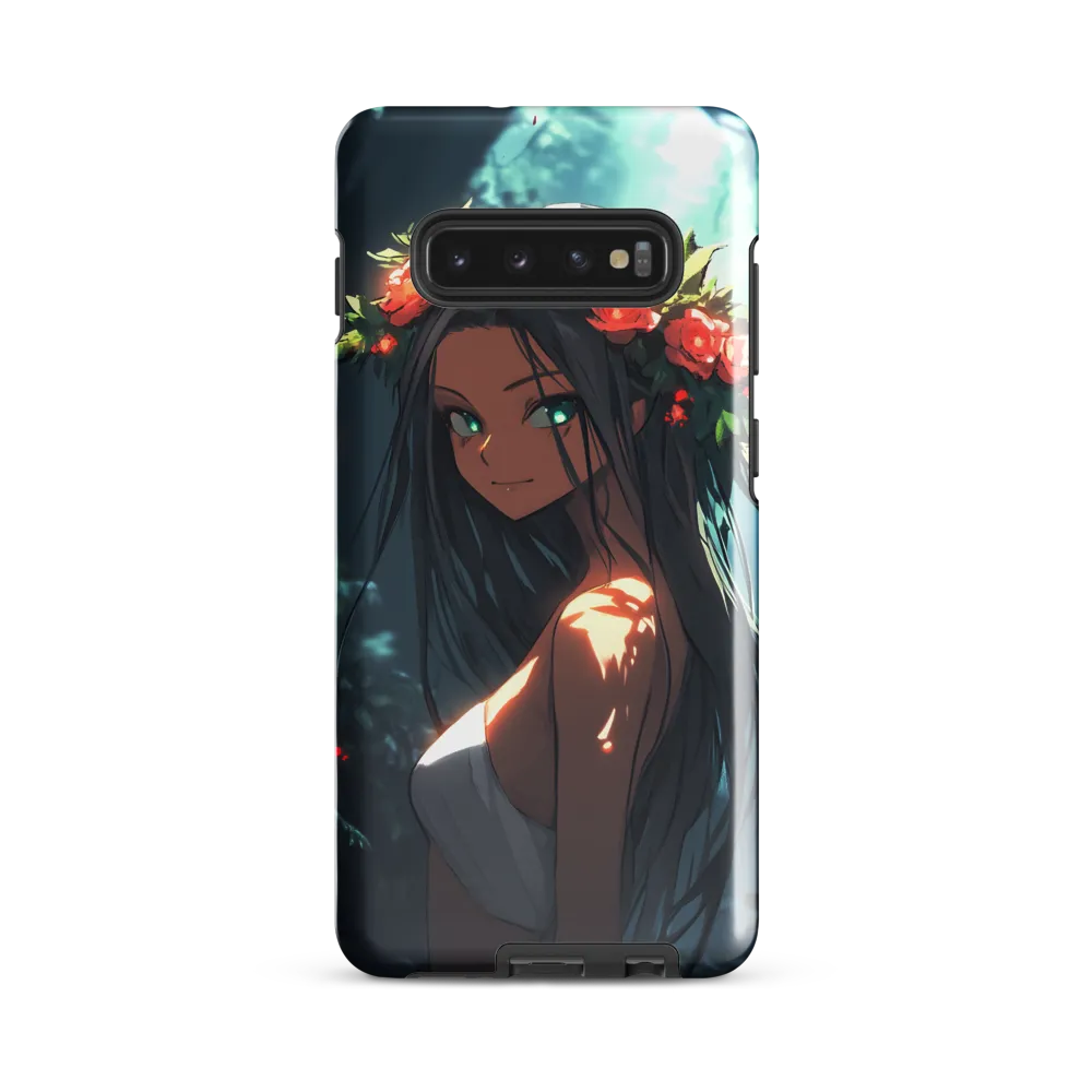 The Enchanted Forest Maiden | Phone Case |  S10 Plus | Tough Case | Glossy