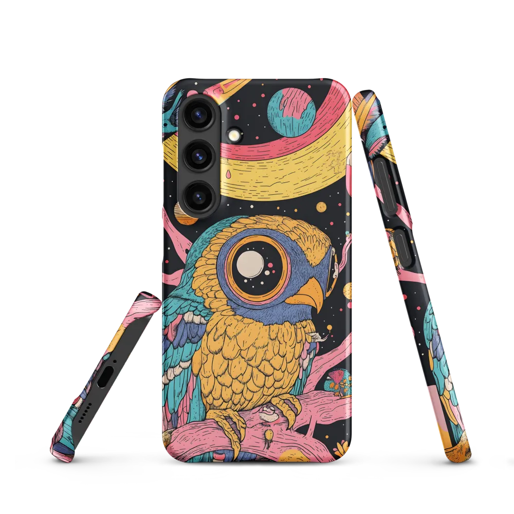 Whimsical Cosmic Owl