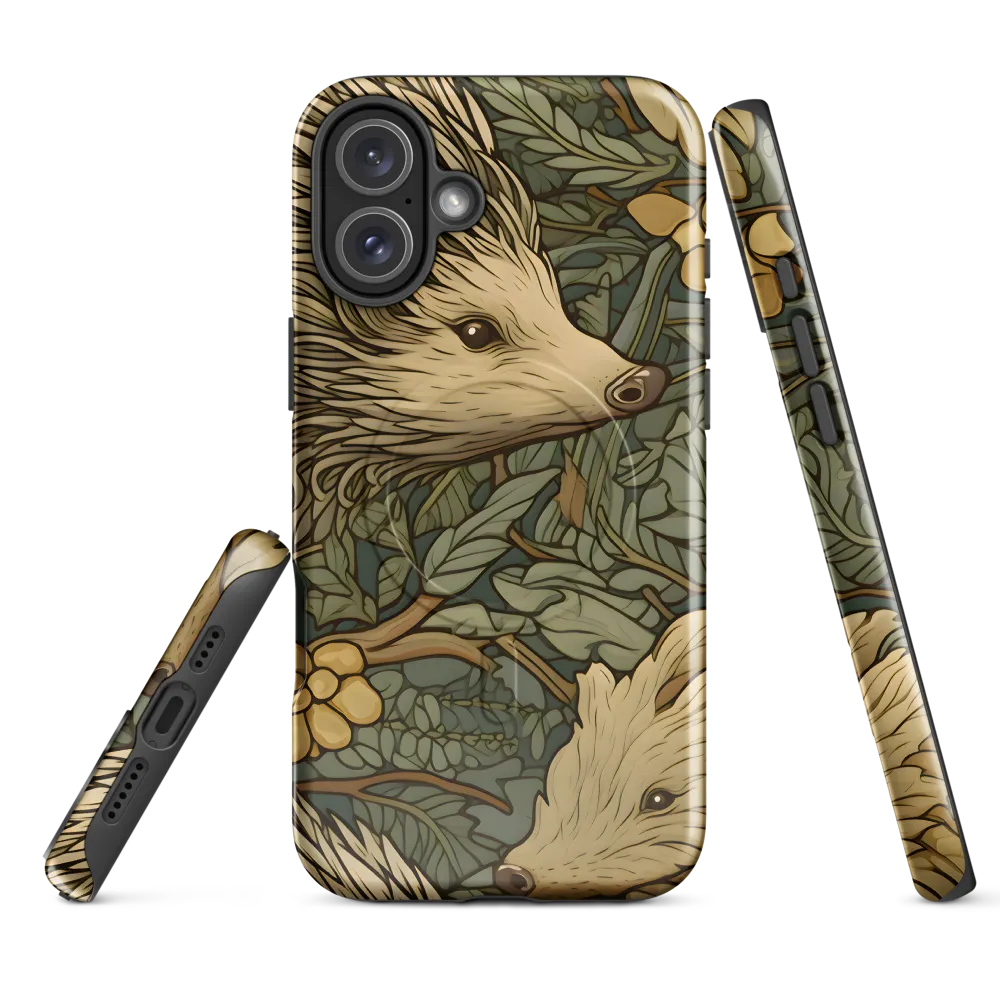 Whimsical Hedgehog Garden