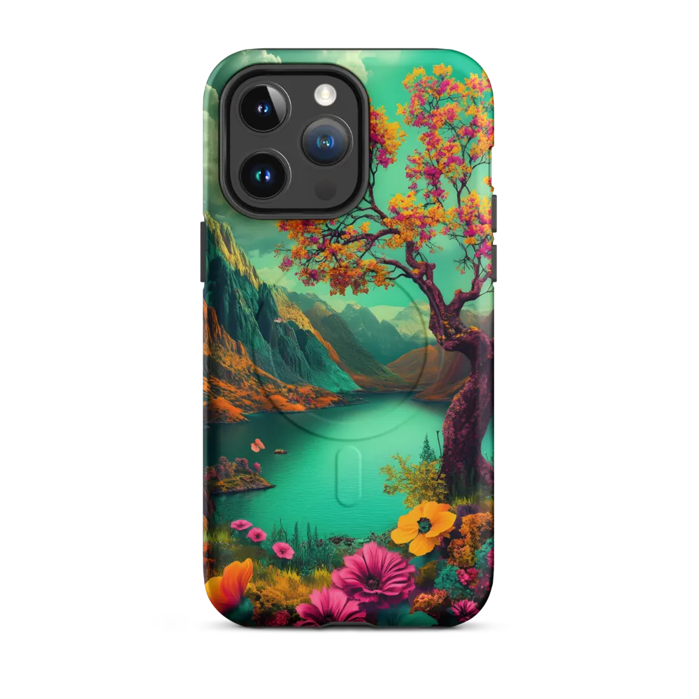 Elysium in Bloom | Phone Case |  14 Pro Max | MagSafe® Tough Case | Matte