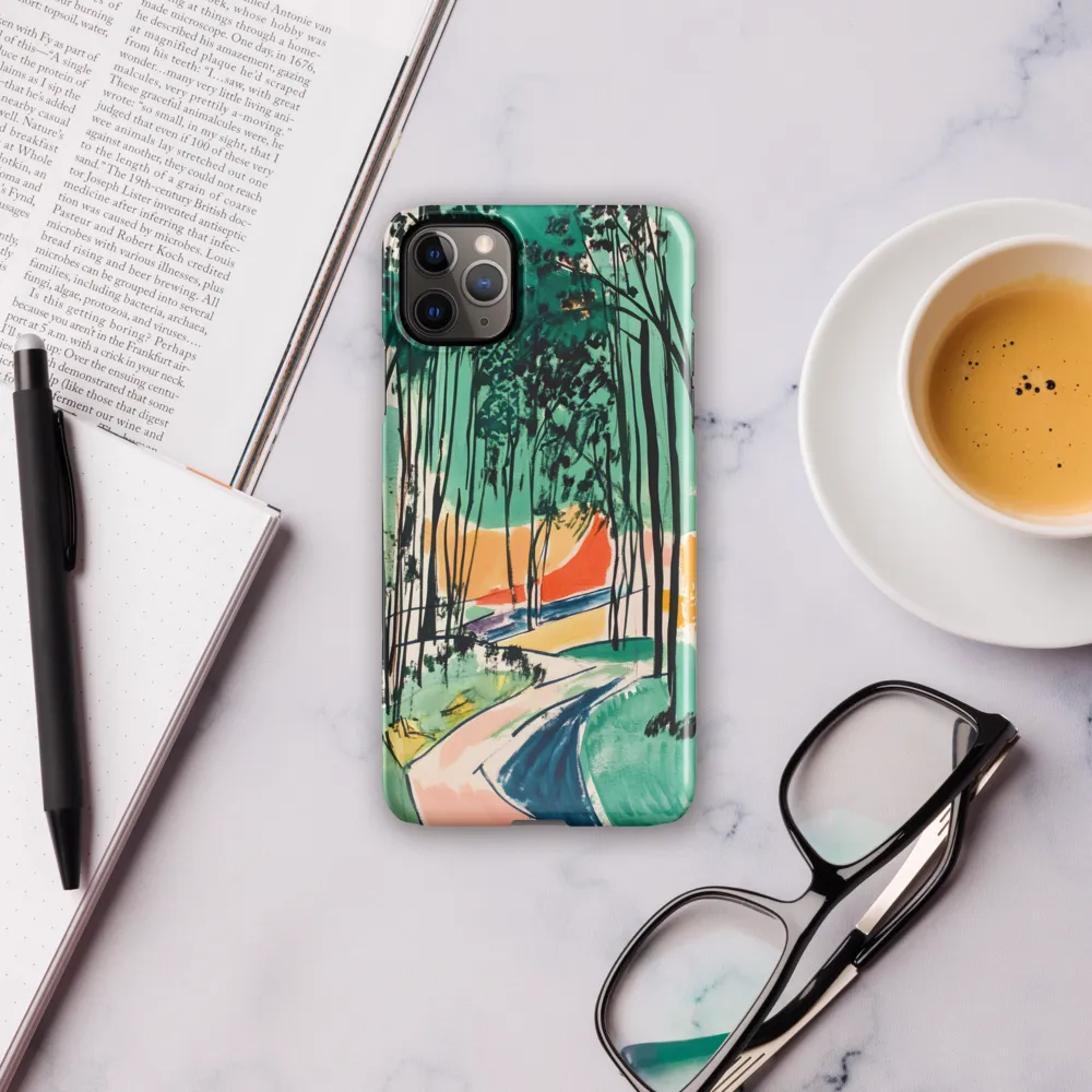 Winding Path Through the Forest | Phone Case |  11 Pro Max | Snap Case | Glossy