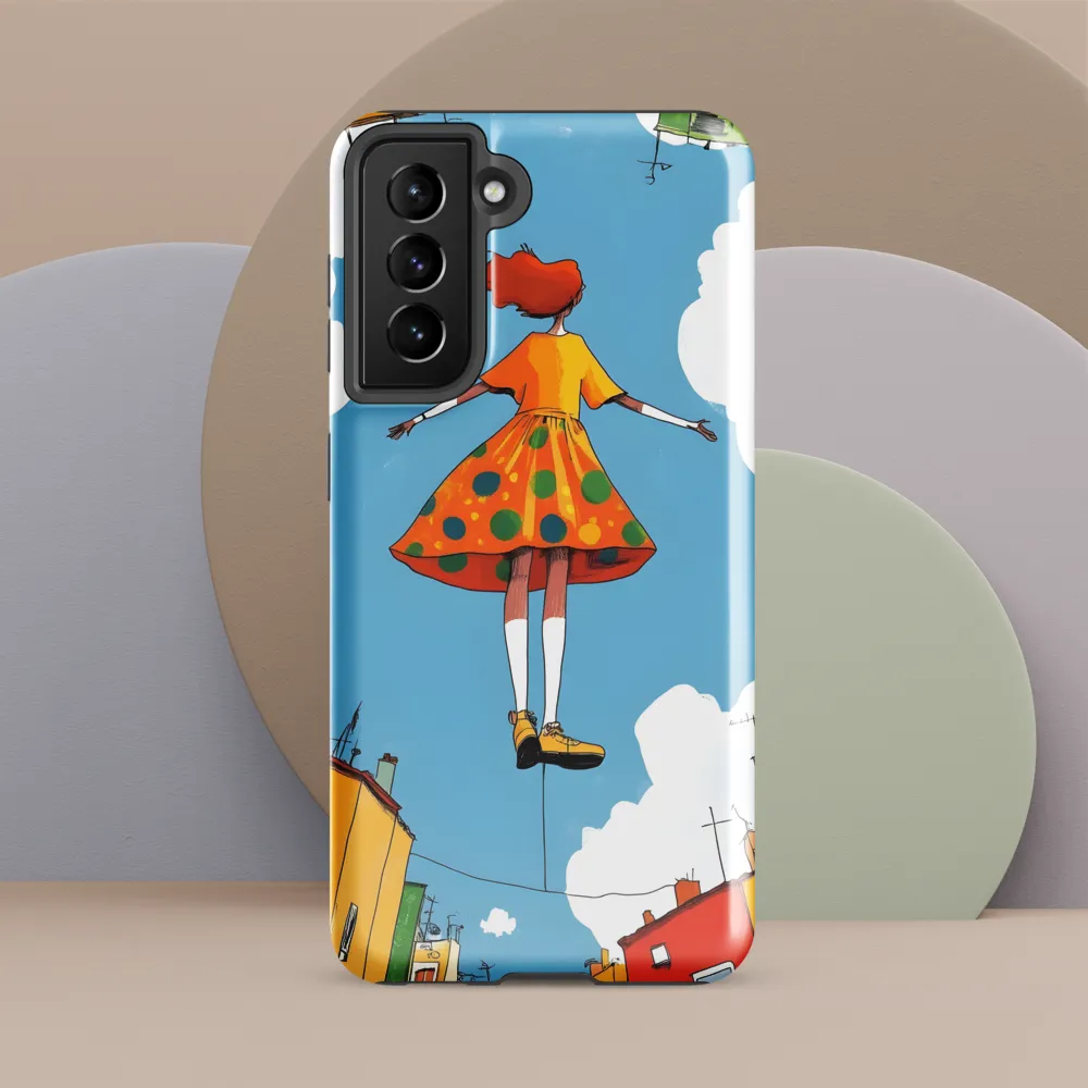 Floating Dreams in a Colorful Sky