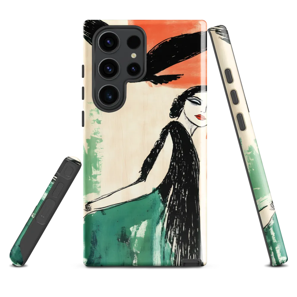 Elegance in Flight | Phone Case |  S23 Ultra | Tough Case | Glossy