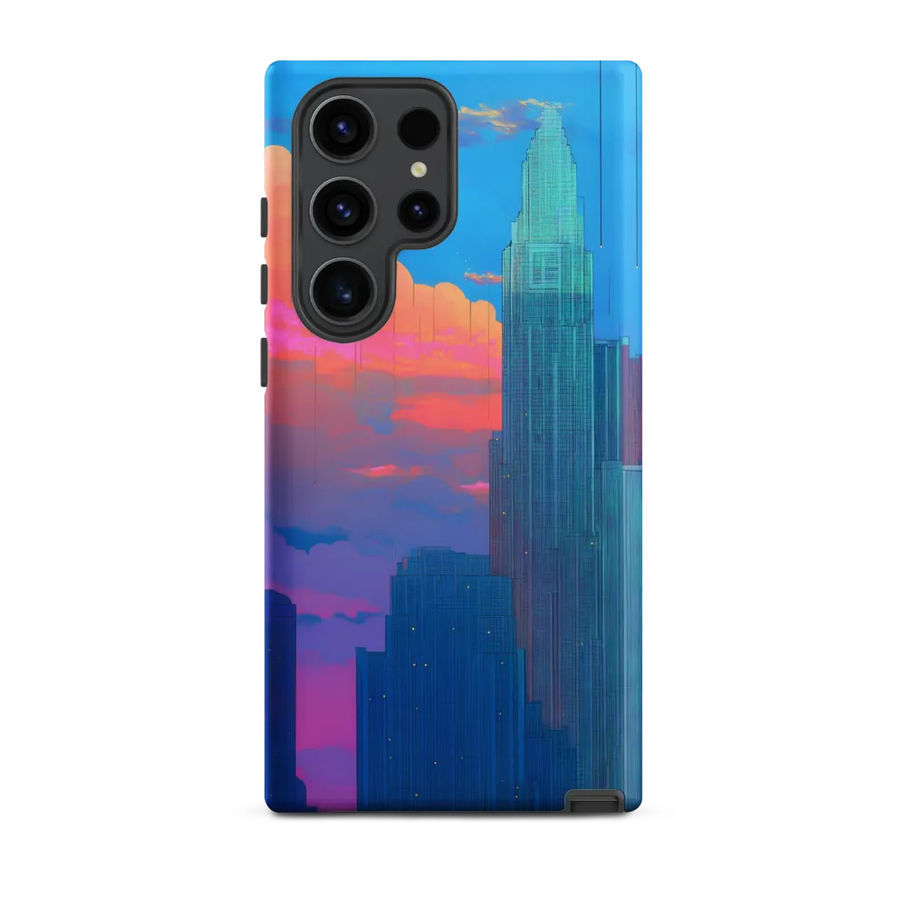 Twilight Reflections: A Digital Cityscape