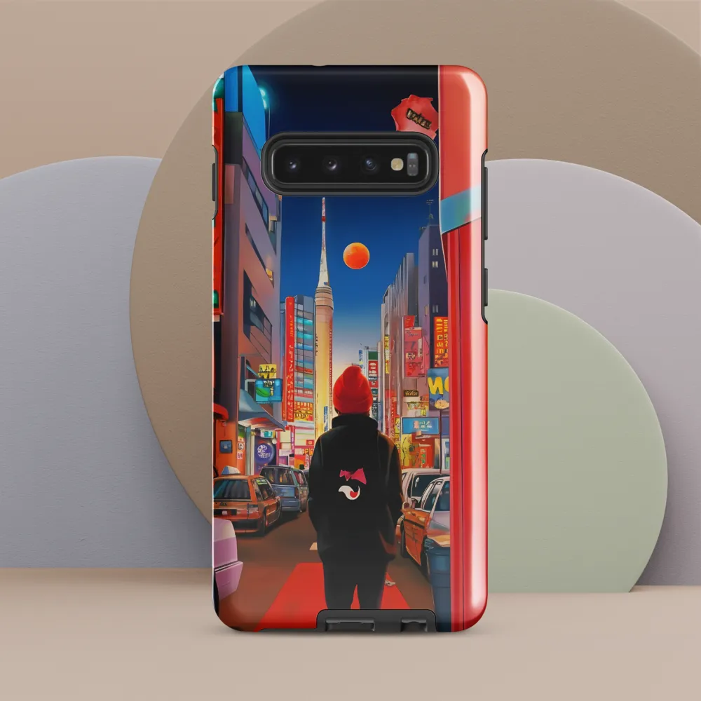 Urban Echoes: Twilight Dreams | Phone Case |  S10 Plus | Tough Case | Glossy