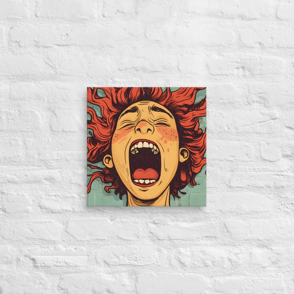 Fury Unleashed | Canvas | 14″×14″