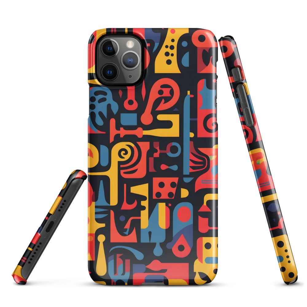 Mosaic of Playful Patterns | Phone Case |  11 Pro Max | Snap Case | Glossy