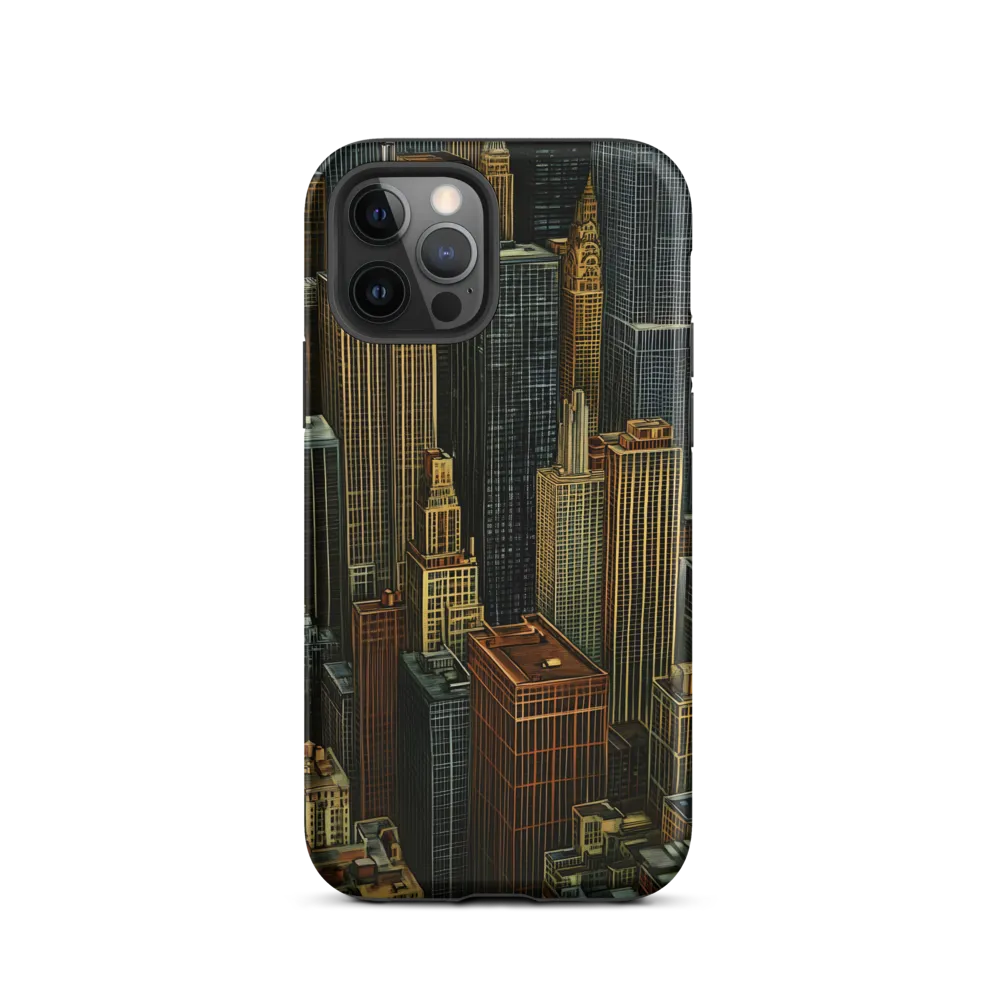 Urban Elegance: A Golden Cityscape