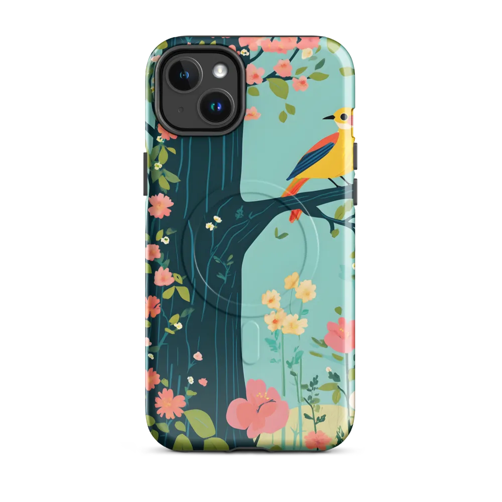 Harmony in Bloom | Phone Case |  14 Plus | MagSafe® Tough Case | Glossy