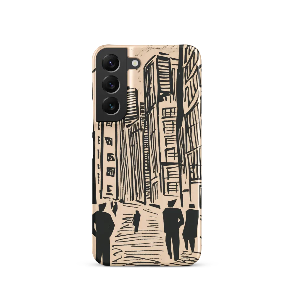 Echoes of Urban Life | Phone Case |  S22 | Snap Case | Matte
