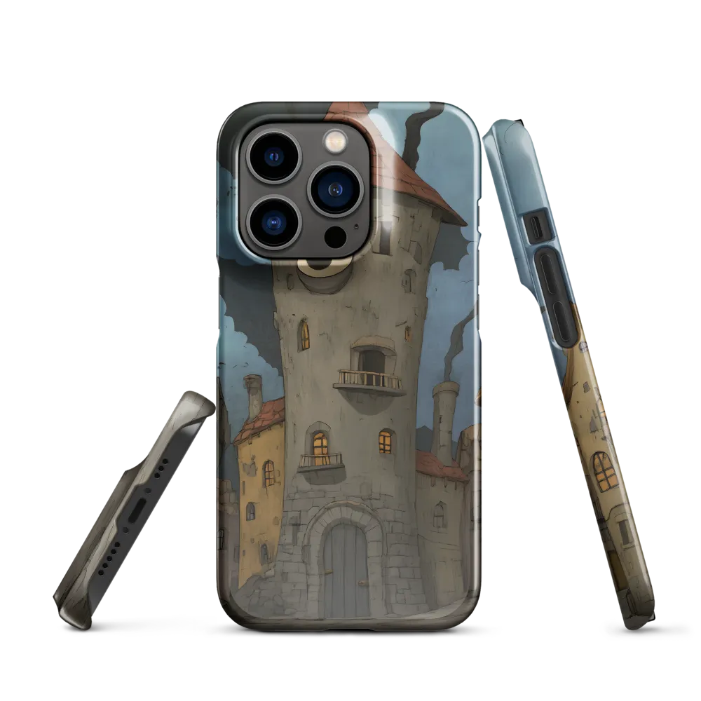 The Enigmatic Watchtower | Phone Case |  14 Pro | Snap Case | Glossy