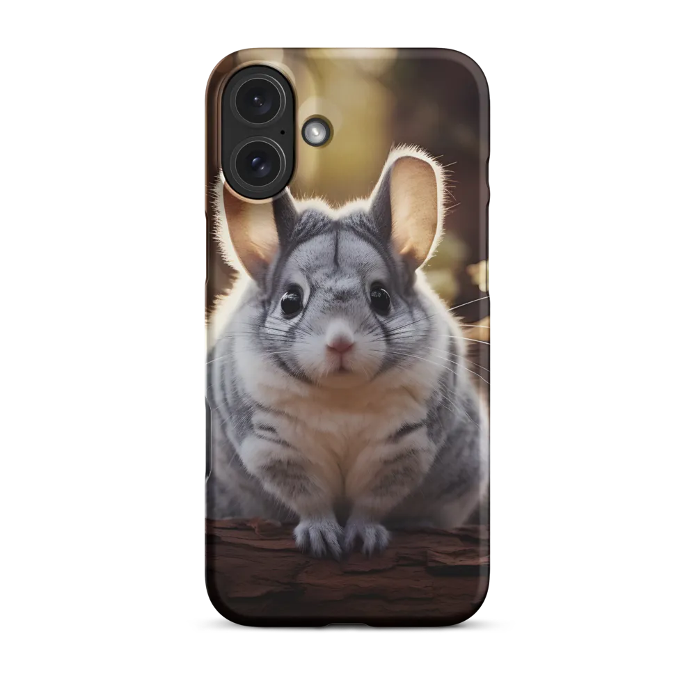 Curious Chinchilla in the Forest