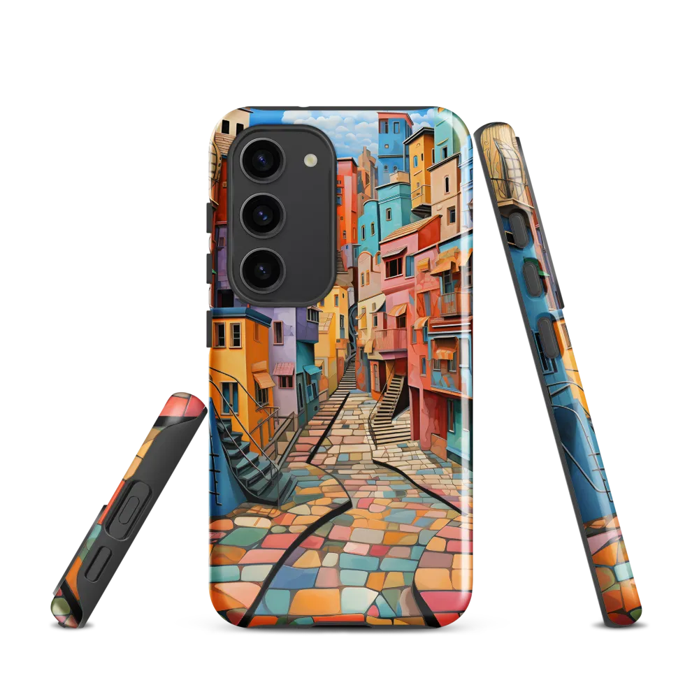Vibrant Cityscape: A Kaleidoscope of Colors