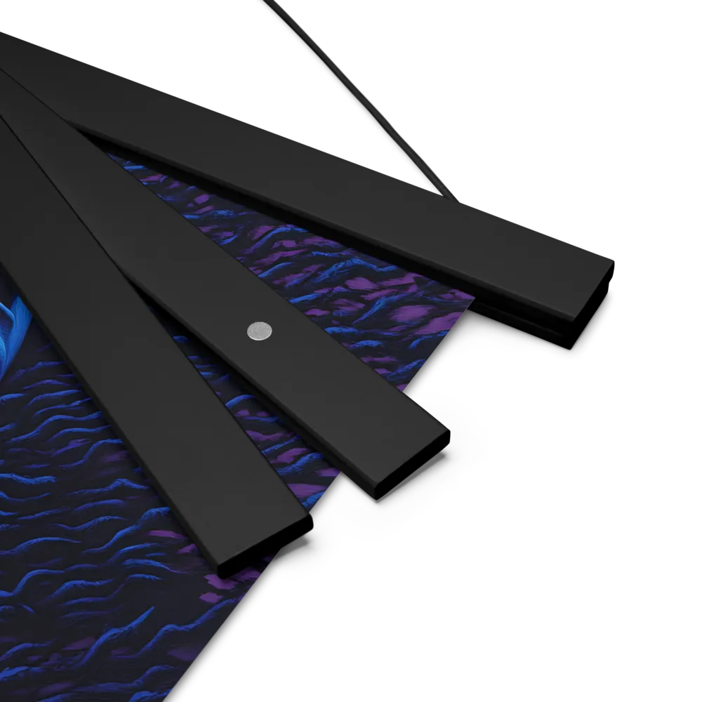 Dreams Unbound | Poster With Black Wood Hanger | 10″×10″