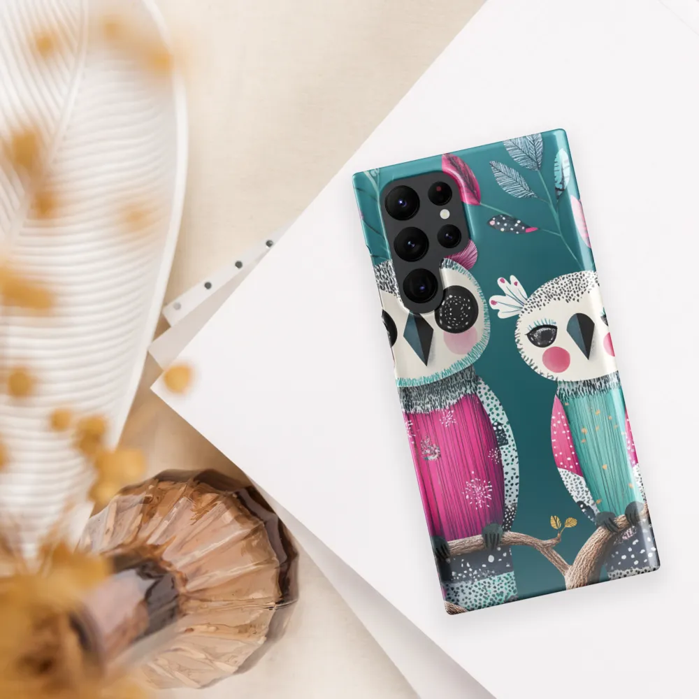 Whimsical Duo: A Celebration of Nature and Color
