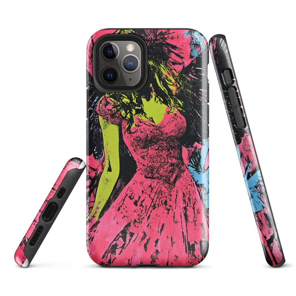 Mystical Angel in Neon Dreams