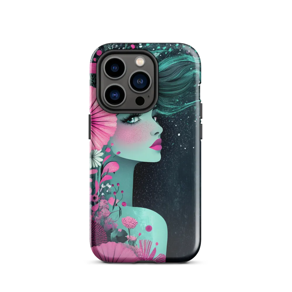 Floral Harmony: Portrait of Serenity