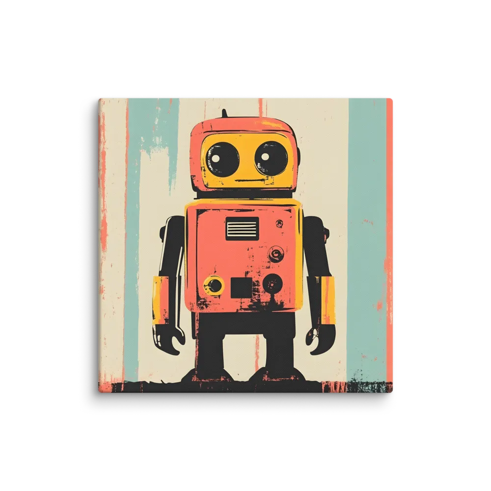 Retro Robot Charm