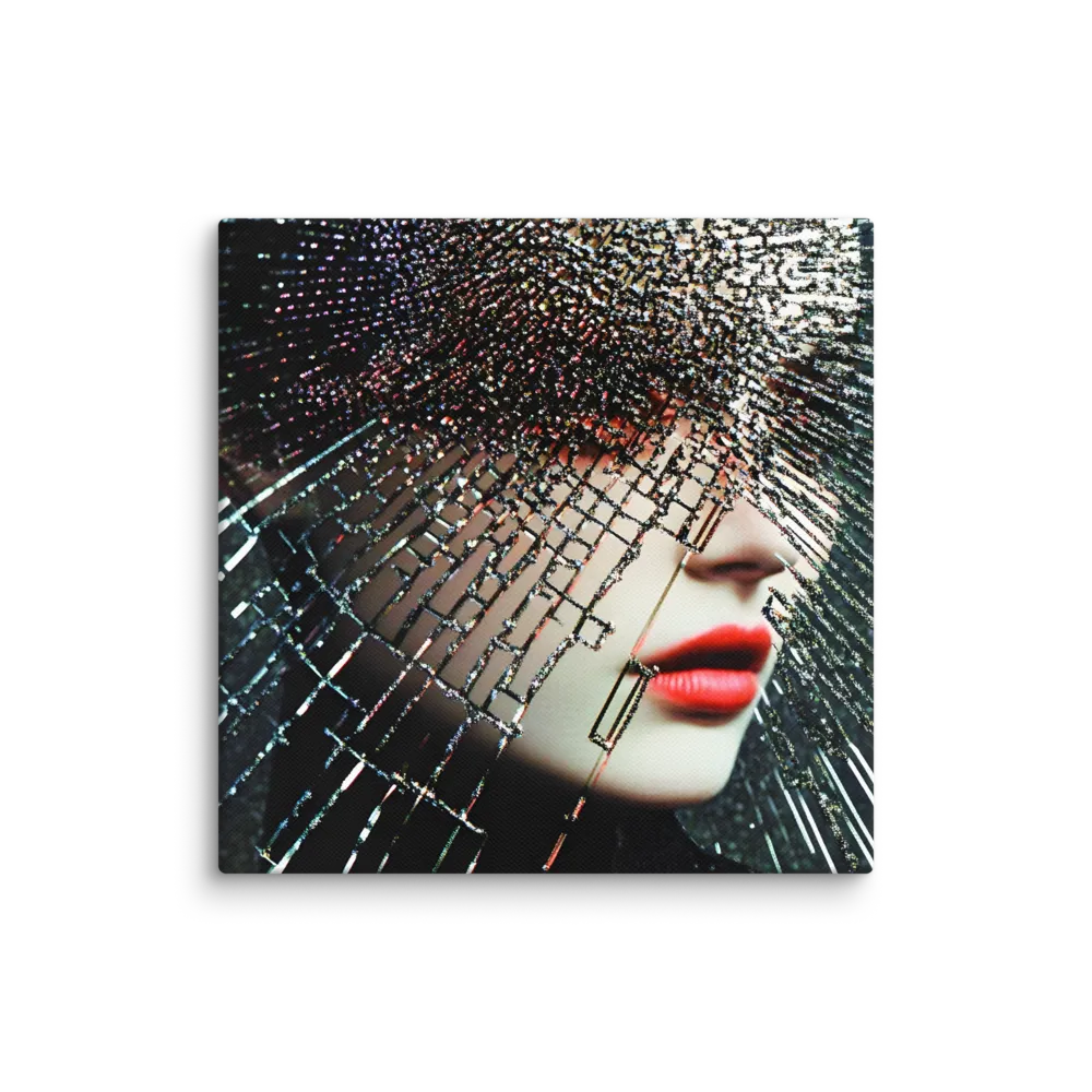 Fractured Identity | Canvas | 14″×14″