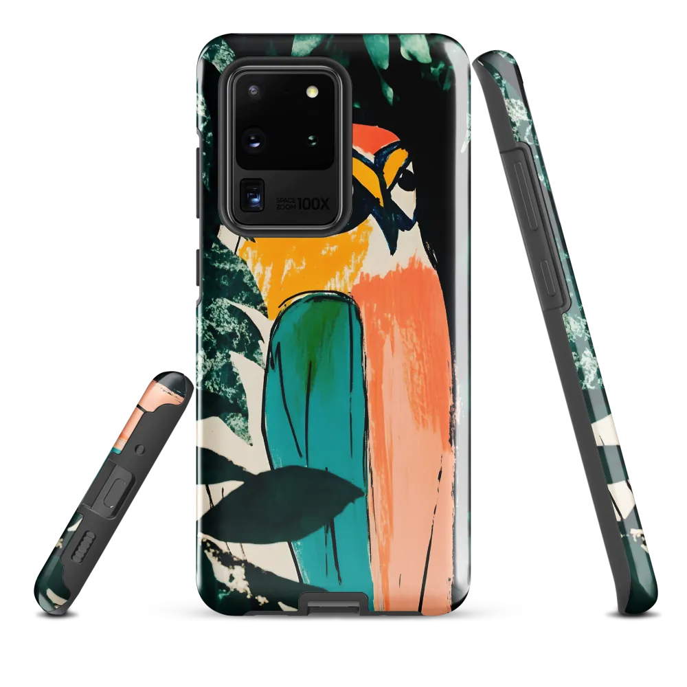 Camouflaged Majesty: The Abstract Owl