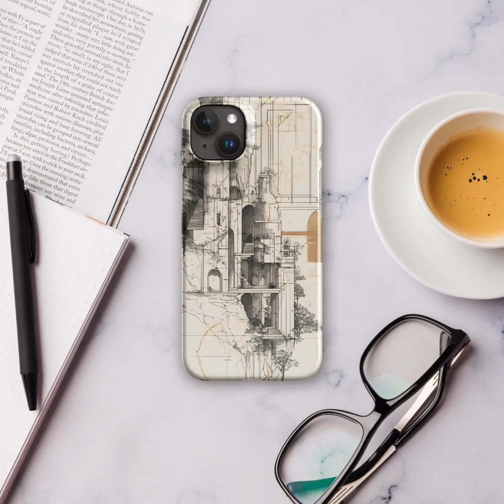Ethereal Architectures | Phone Case |  15 Plus | Snap Case | Glossy