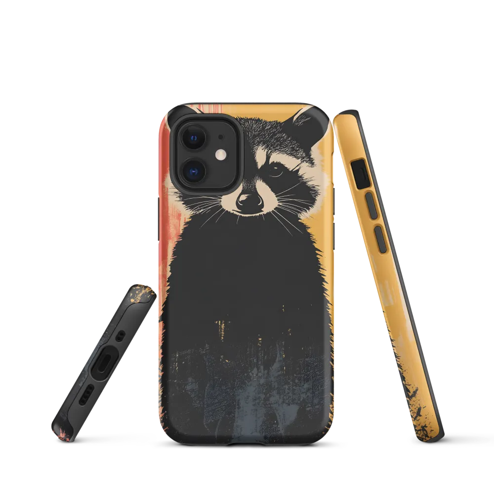 Whimsical Raccoon Portrait
