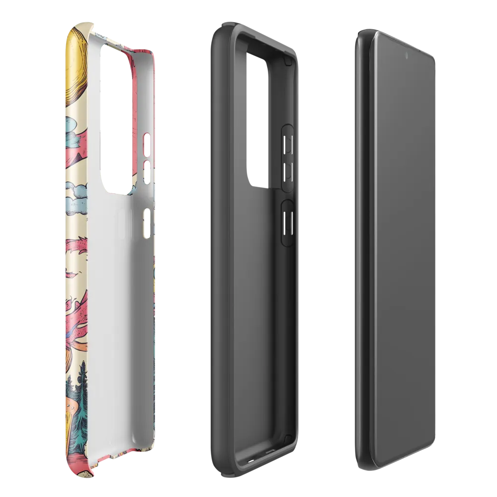The Whimsical Beast | Phone Case |  S21 Ultra | Tough Case | Glossy