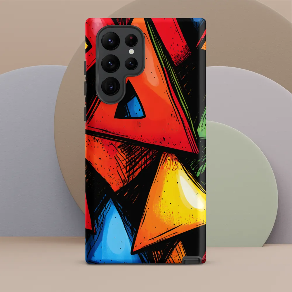 Vibrant Triangles in Abstract Harmony