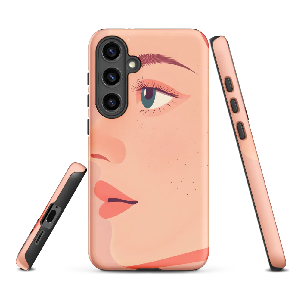 Serenity in Profile | Phone Case |  S24 Plus | Tough Case | Matte