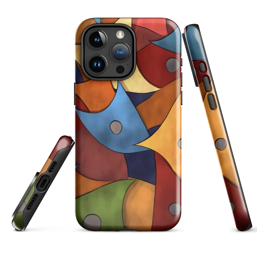 Vibrant Interplay of Shapes