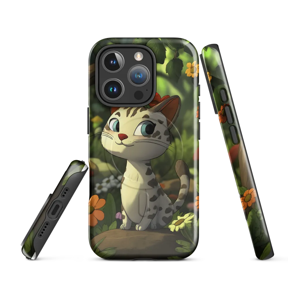 Whimsical Forest Cat