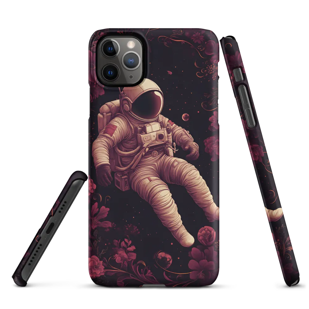 Cosmic Bloom: An Astronaut's Journey