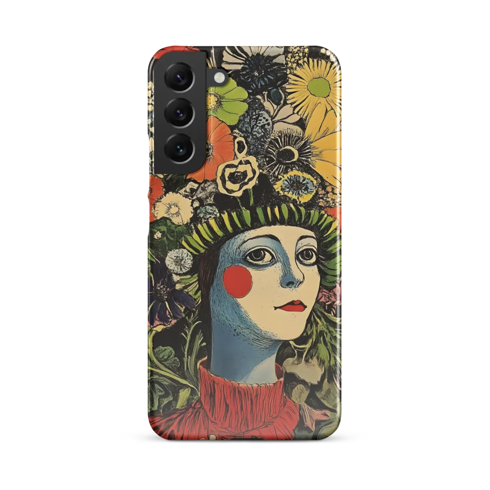 Floral Whimsy: A Portrait of Nature's Embrace