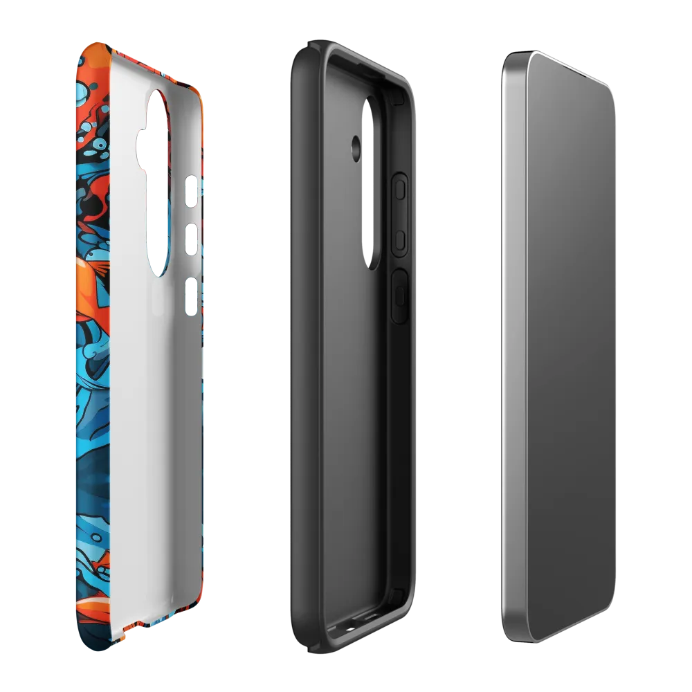 Fluid Harmony: Ocean and Flames