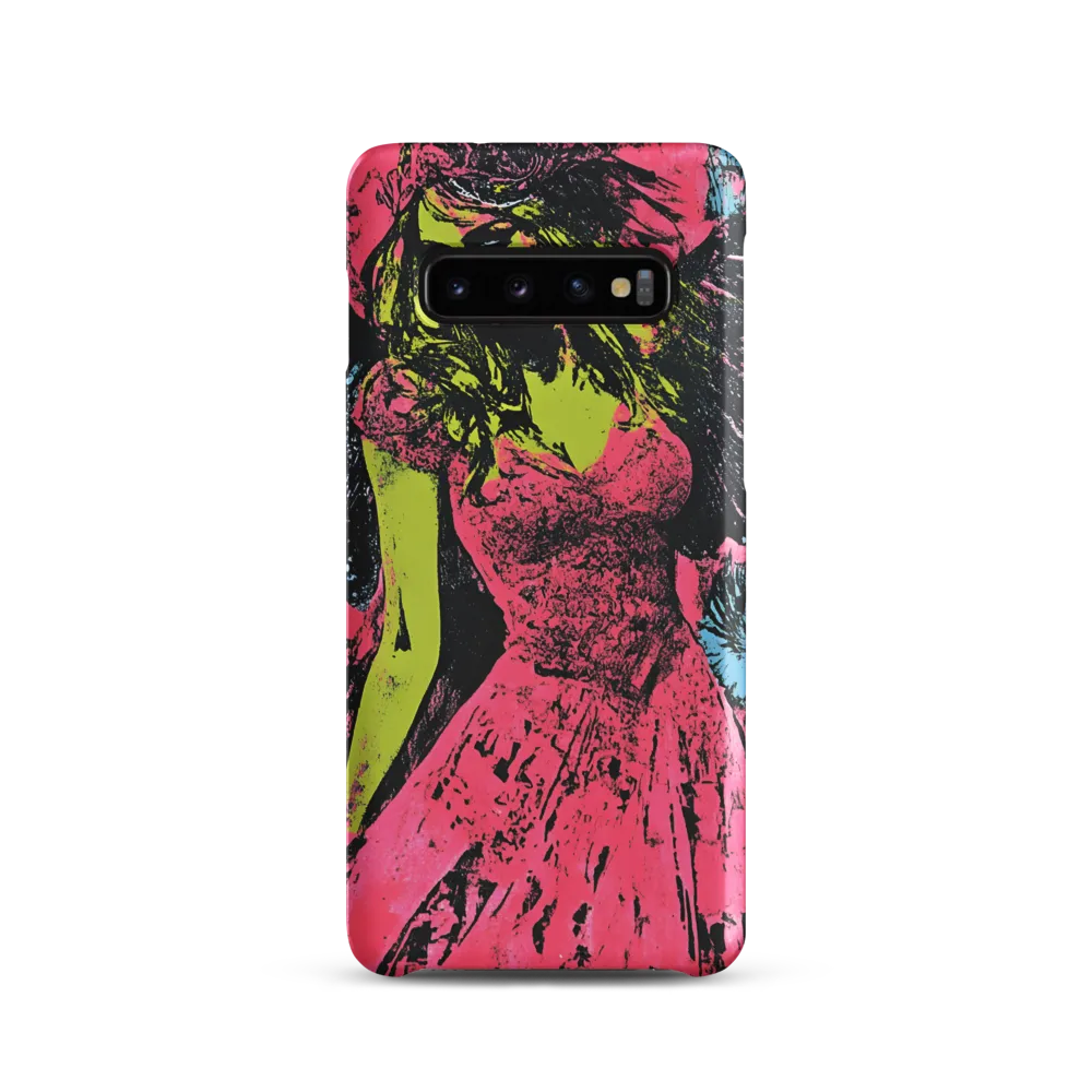 Mystical Angel in Neon Dreams