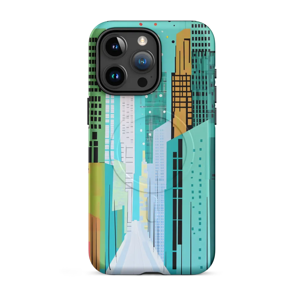 Urban Symphony in Turquoise
