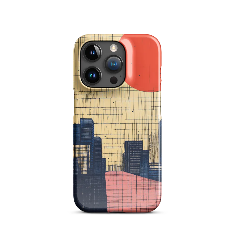 Urban Echoes: A Minimalist Cityscape