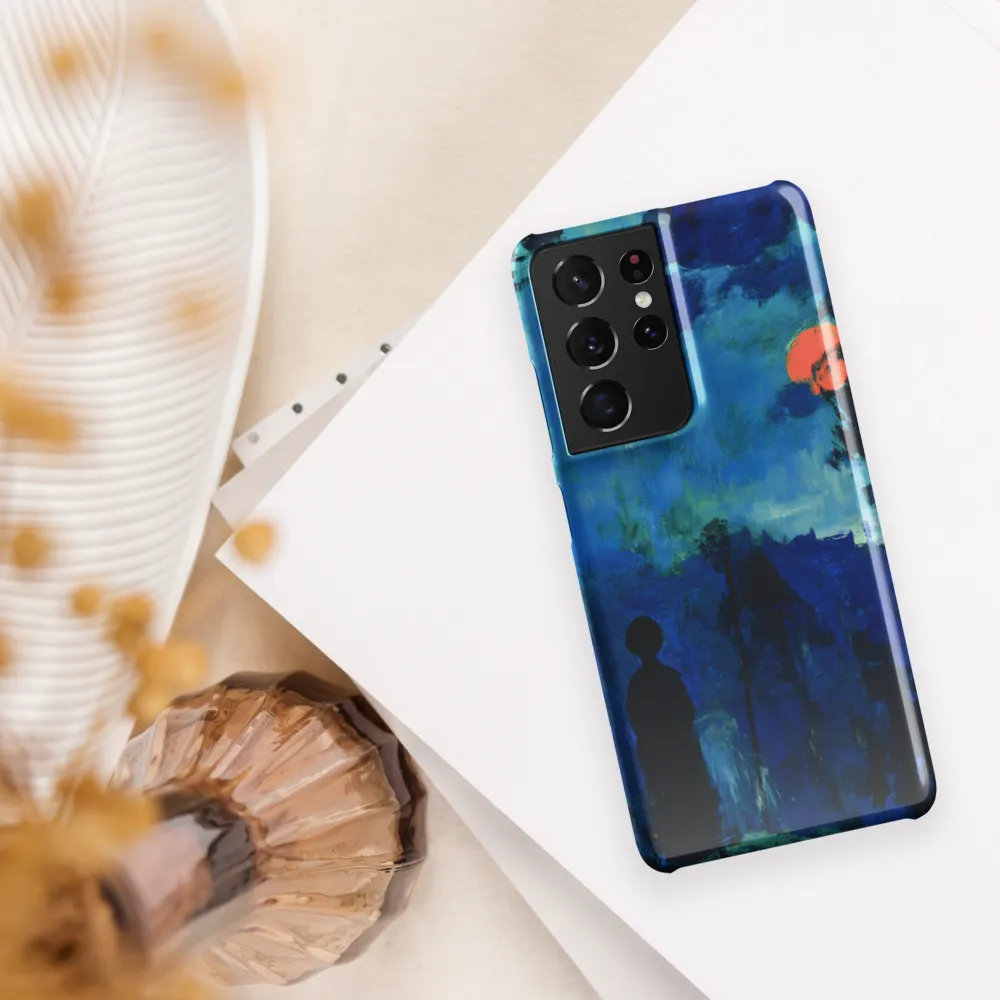 Solitude in Blue | Phone Case |  S21 Ultra | Snap Case | Glossy