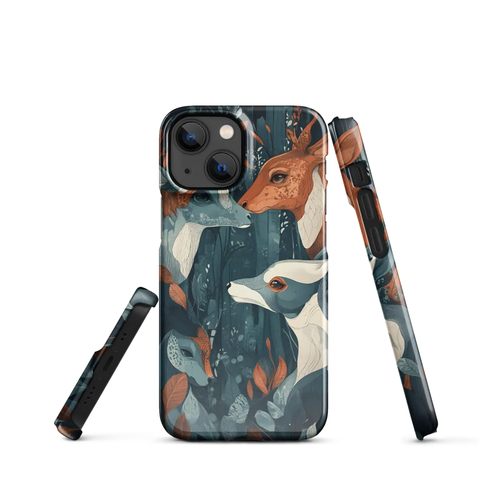 Whispers of the Forest | Phone Case |  13 Mini | Snap Case | Glossy