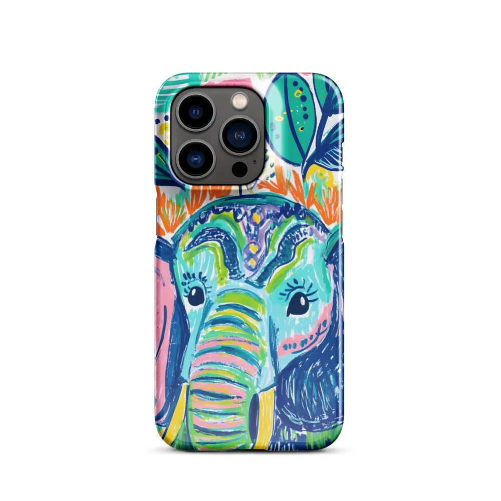 Whimsical Elephant Portrait