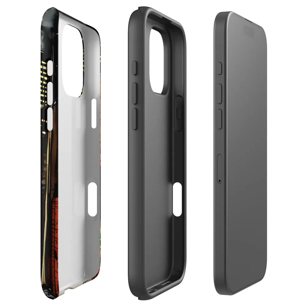 Nocturnal Cityscape: The Hidden Alley | Phone Case |  16 Pro Max | Tough Case | Matte