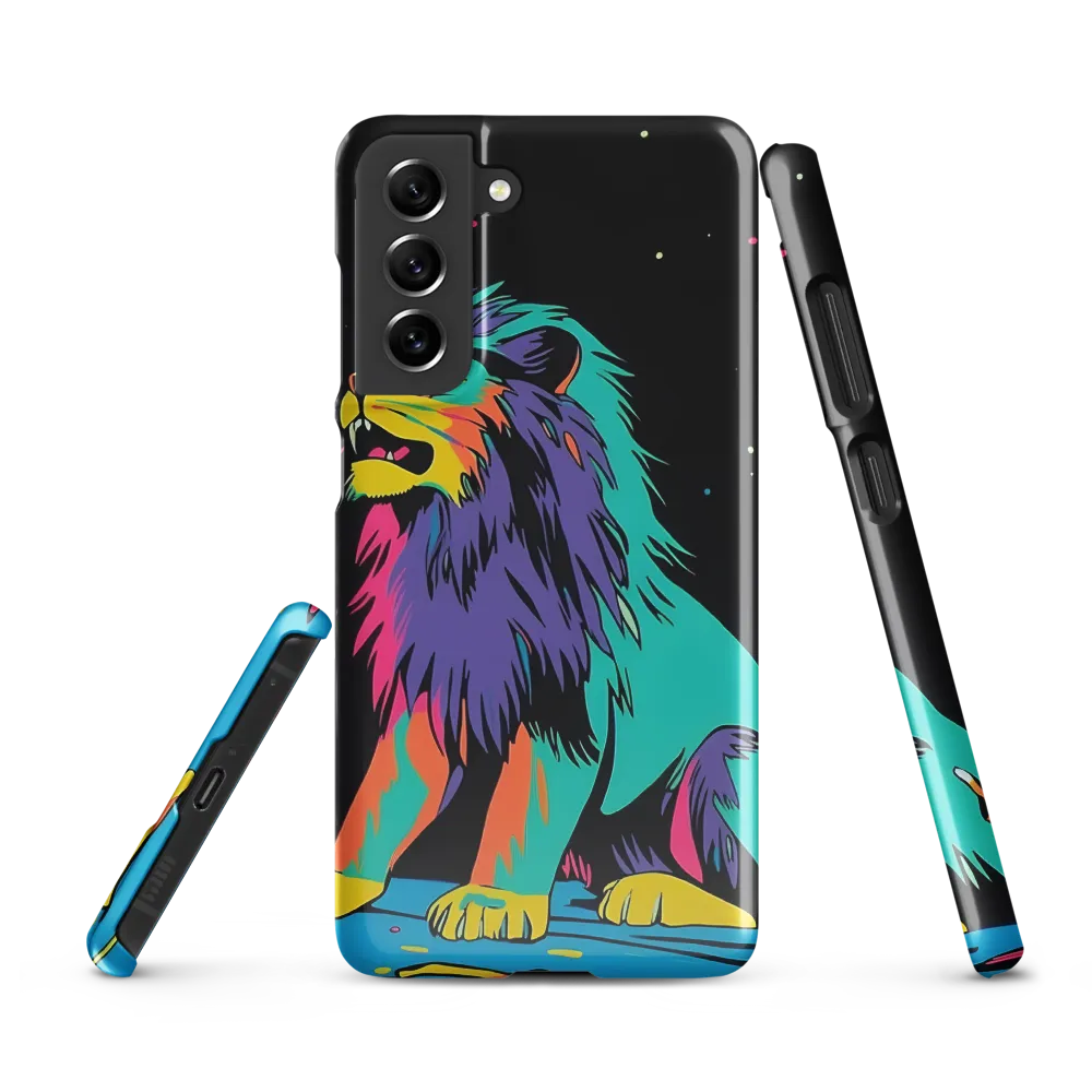 Roaring Colors: The Neon Lion