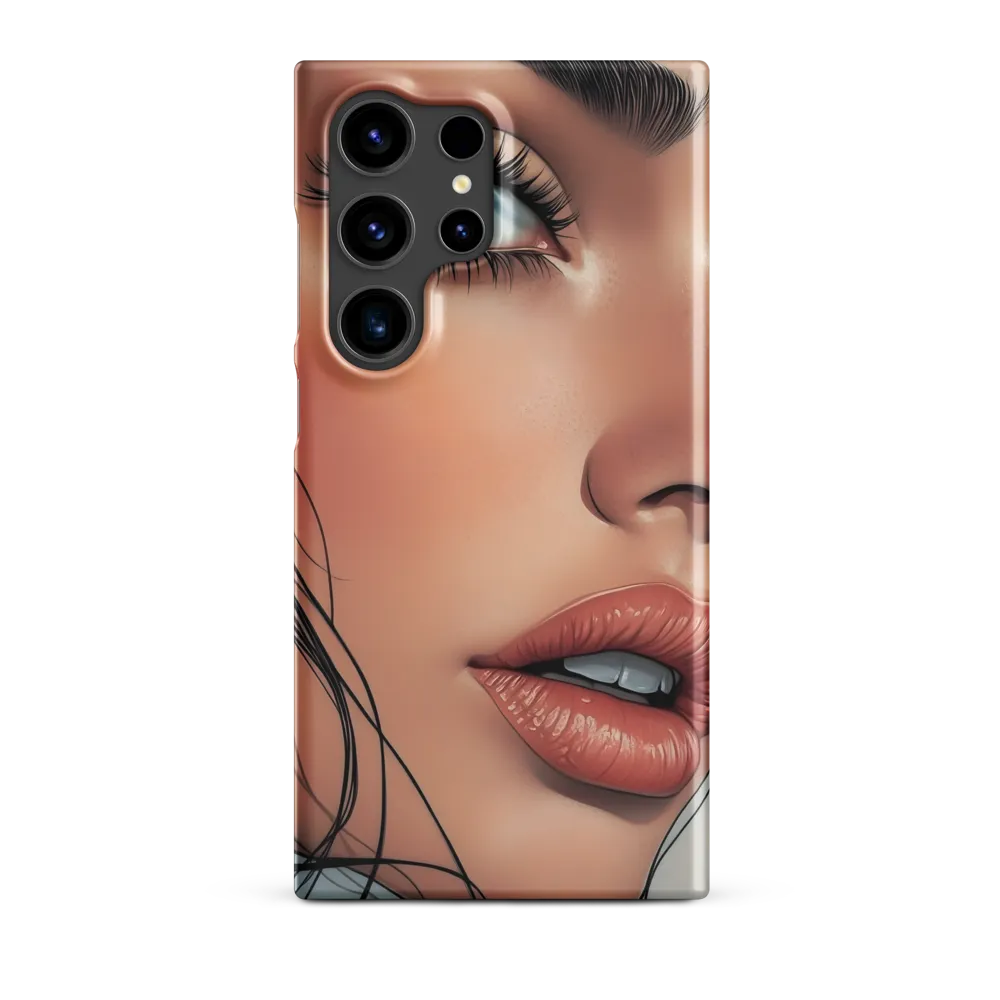 Iris & Skin — Close-Up Portrait