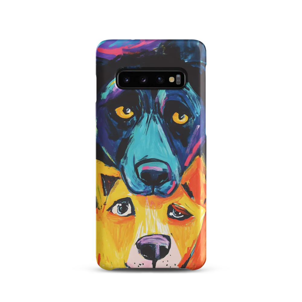 Vibrant Companions: An Expression of Canine Spirit